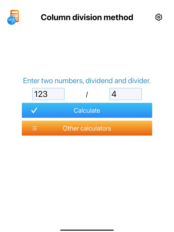 Screenshot #4 pour Division en colonne