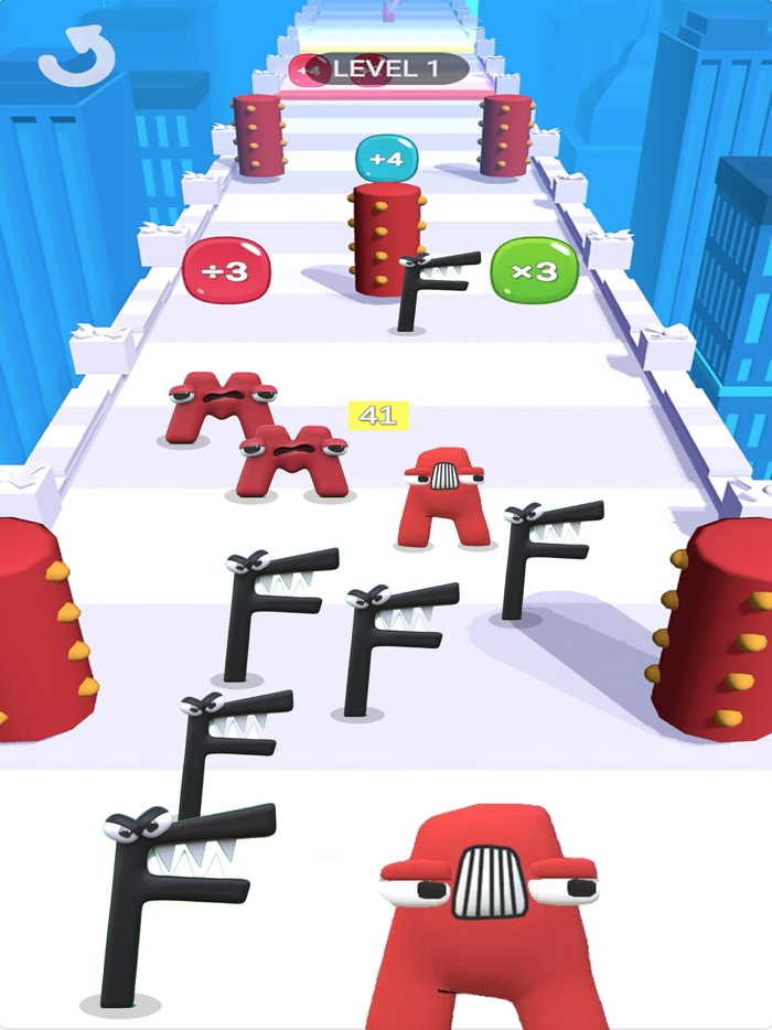 Alphabet Lore Merge - Run