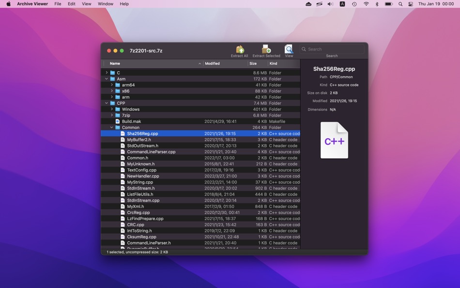 #2. Archive Viewer (macOS) 게시자: 兰桂 吴
