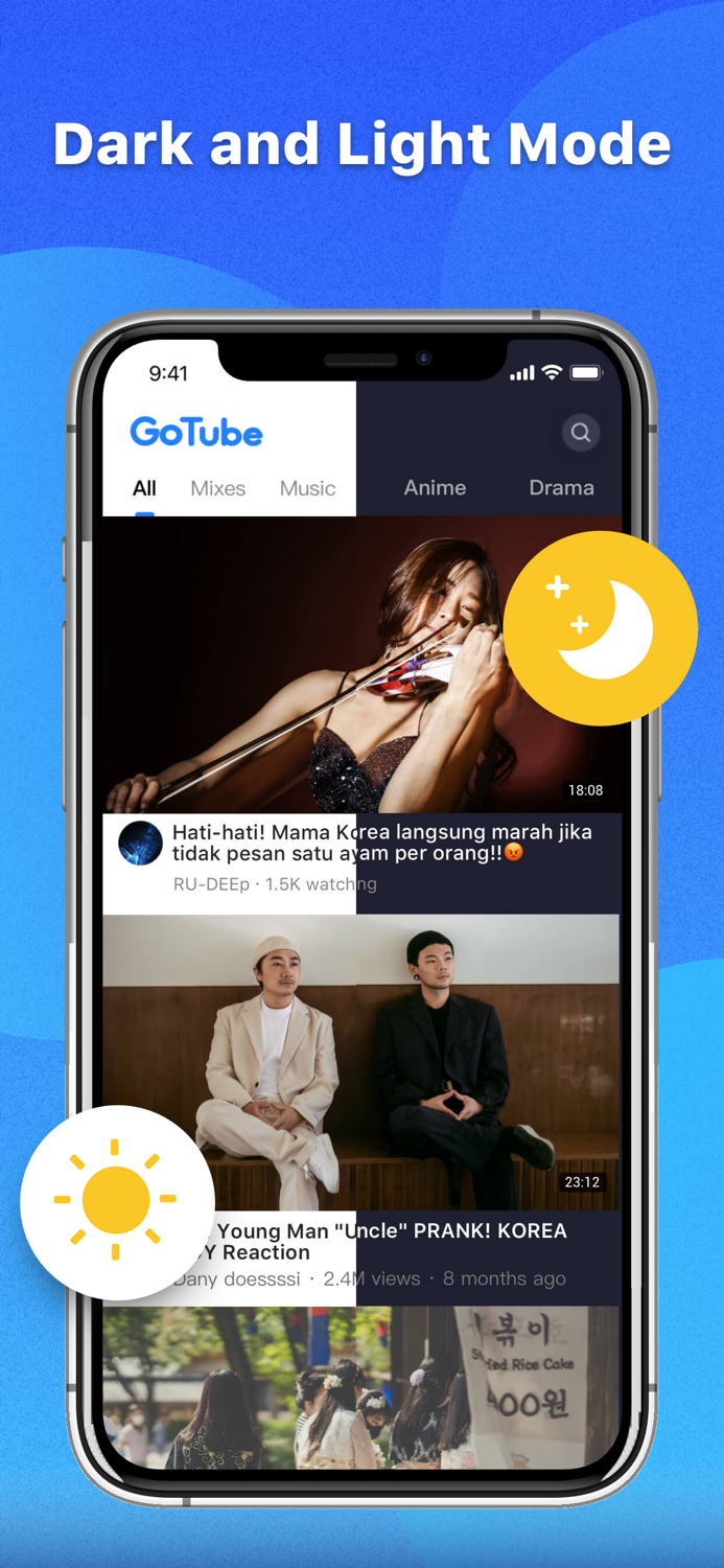 Gotube - Stream and Music player
