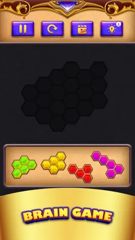 Game screenshot Hexa Block Puzzle Golden Touch mod apk