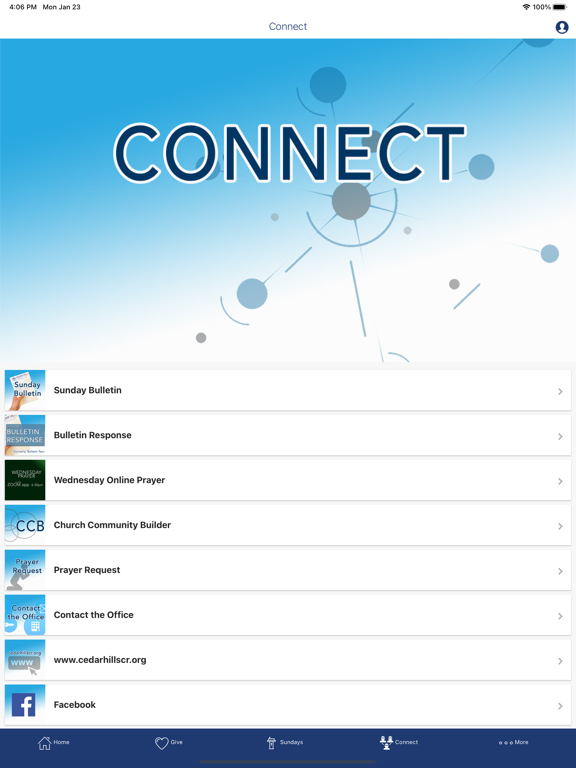 Cedar Hills iPad screenshot 3 - Lifestyle app