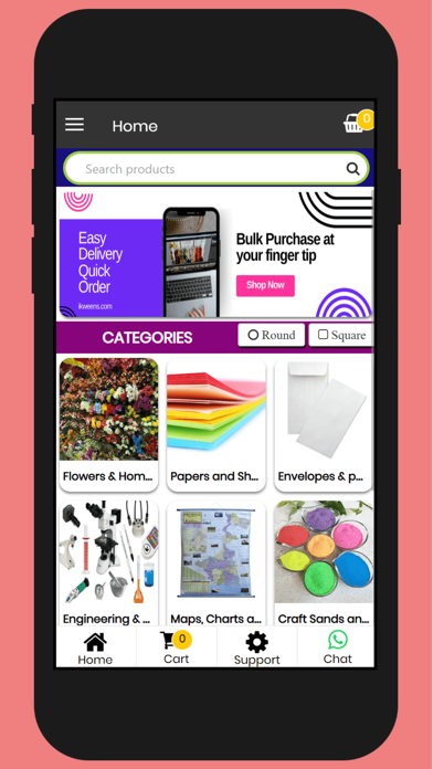 Ikweens Wholesale Stationery Screenshot