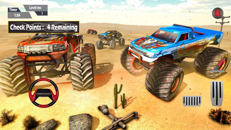 Monster Truck Stunts Game