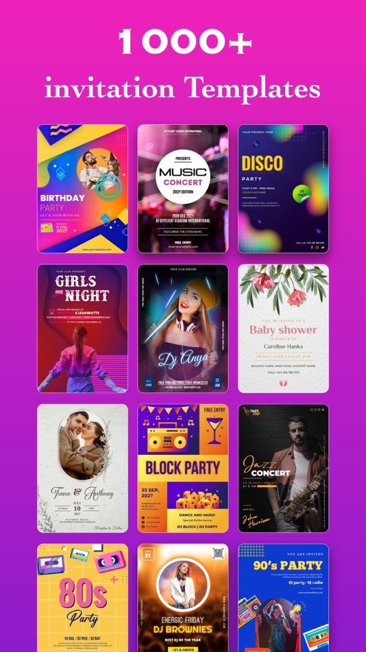 #2. Invitation Maker - Card Maker (iOS) 由: Jayeshkumar Sutriya