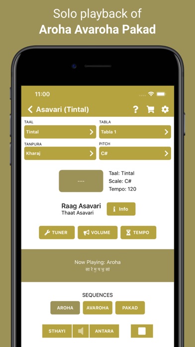 Raag Sadhana - Lehra App Screenshot