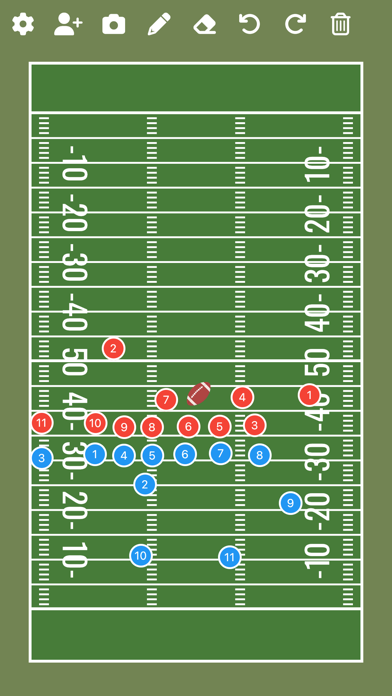 American Football Tactic Board Screenshot