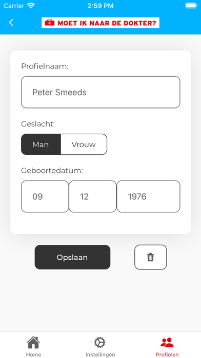 Moet ik naar de dokter? Screenshot