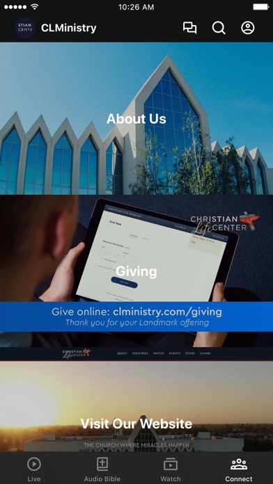 Christian Life Center Stockton Screenshot