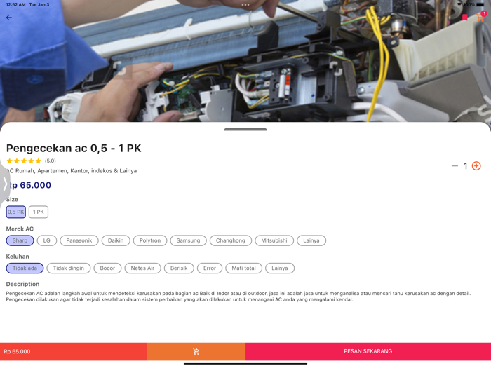 Okecold Jasa Servis AC