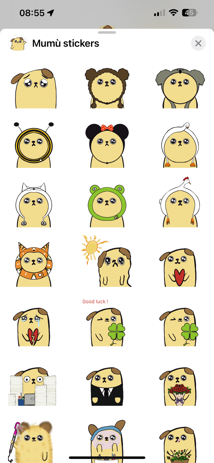 Mumu stickers