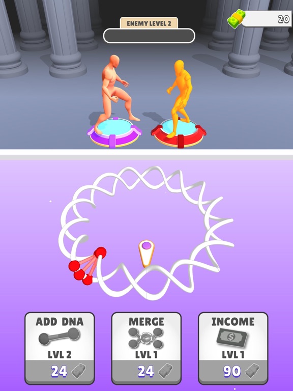 Screenshot #5 pour DNA Evolve Clicker