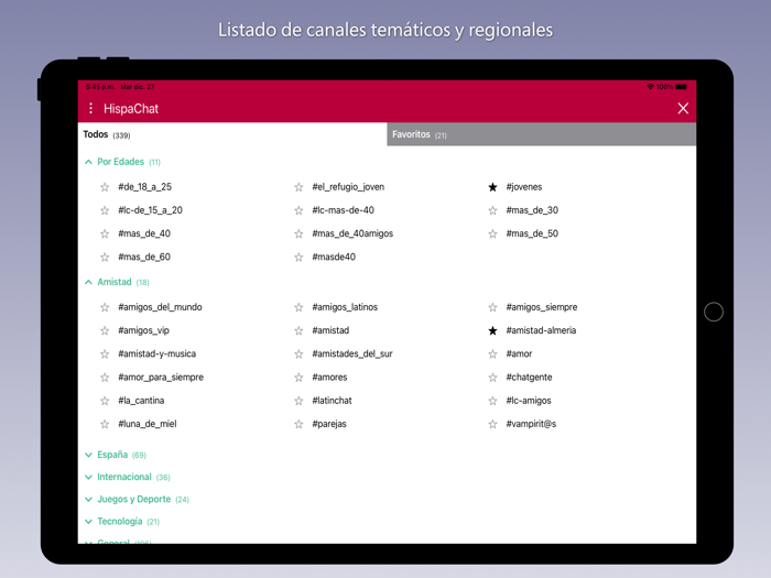 HispaChat - Chat en español