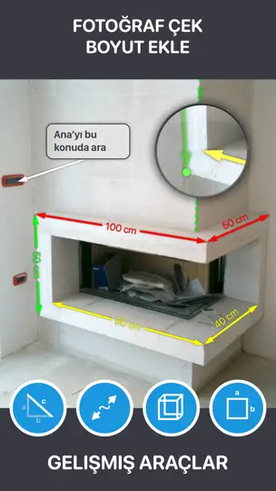 My Measures PRO + AR Measure iPhone Ekran Görüntüsü 1
