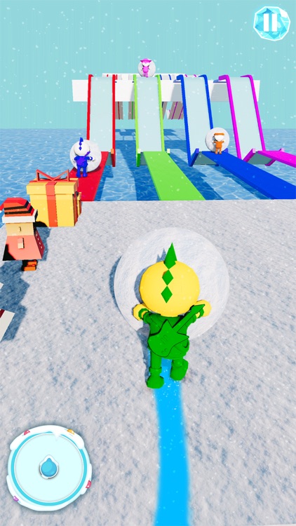 Snow Race! Snow Ball.io screenshot-3