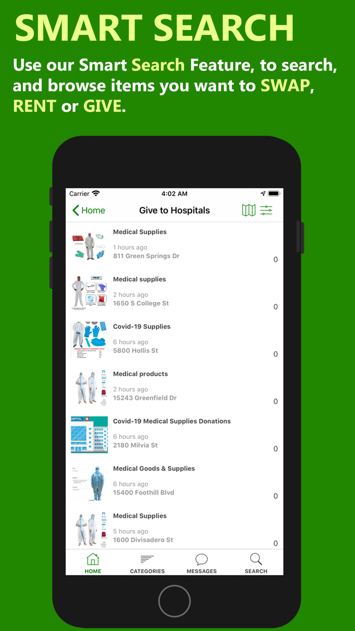 Swap or Rent ™- Health 4 Earth