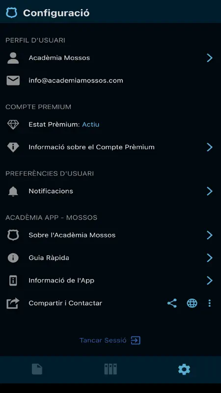 Acadèmia Mossos - Oposicions screenshot 9 of 9