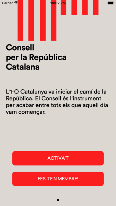 Consell República Catalana Screenshot
