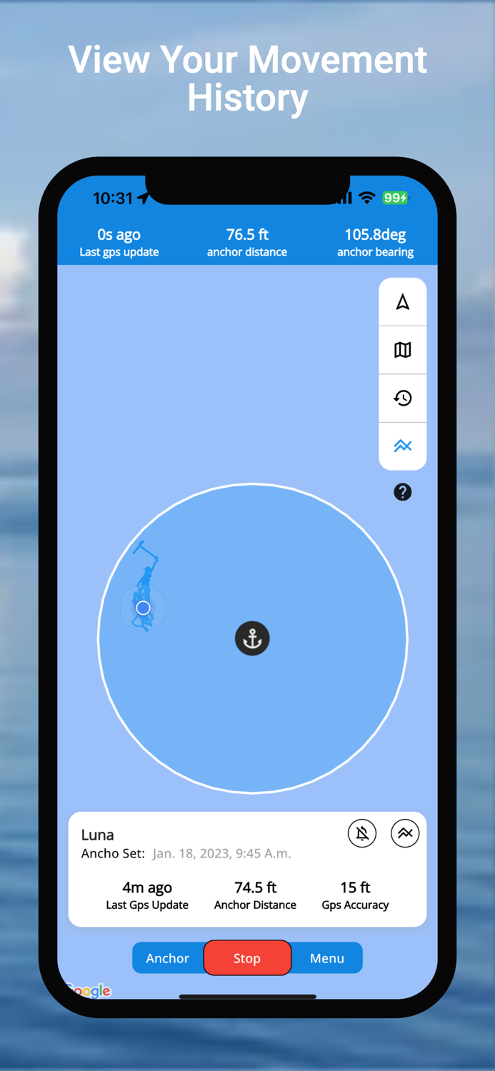 Social Anchor - Anchor Alarm