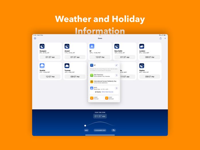 Zones Time Zone Conversion