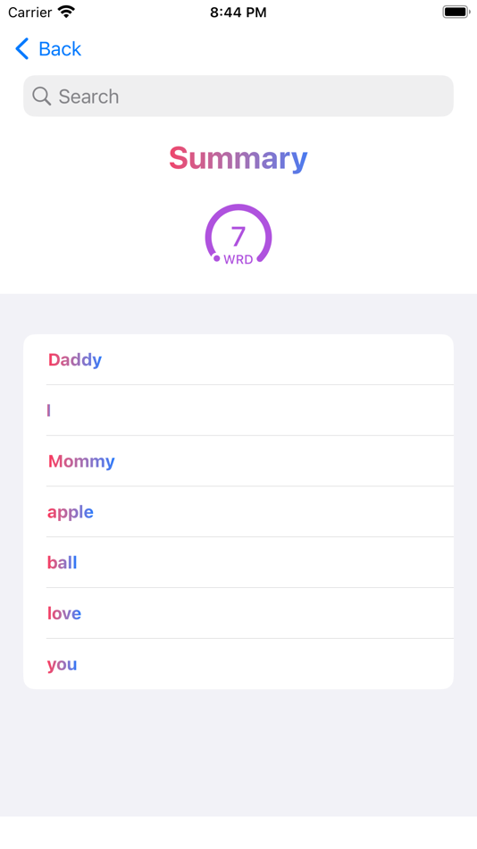 #2. Baby's First Words (iOS) Podle: Salvatore La Mattina