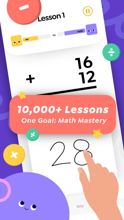 Math Master: Lessons & Battles screenshot-3