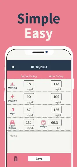 Game screenshot Glucose Blood Sugar Tracker+ mod apk
