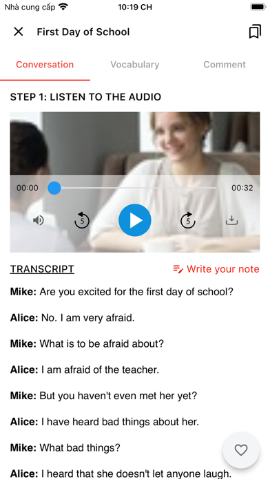 Basic English - ESL Course Screenshot