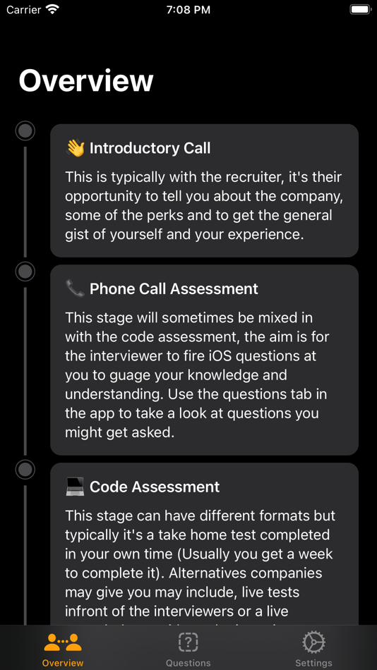 #1. The Mobile Interview (iOS) 由: OnlyApps Limited