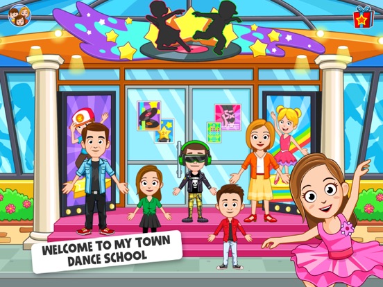 My Town : Dance School iPad app afbeelding 1