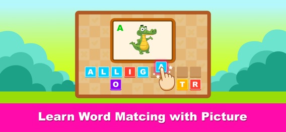 A-Z English Spelling Word Gameのおすすめ画像1