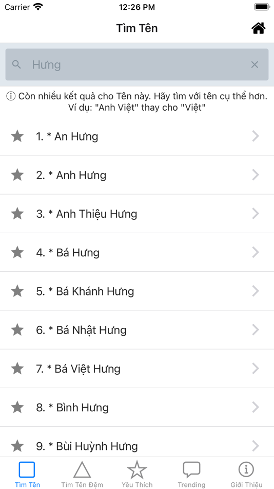 #4. Tên Việt (iOS) 由: hosulx