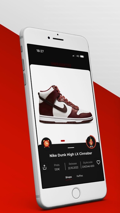 Screenshot #1 pour SNKRADDICTED – Sneaker App