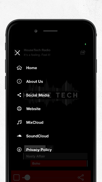 HouseTech Radio Screenshot