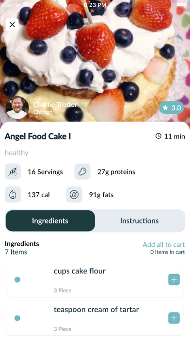 Cooking Find Recipes Screenshot