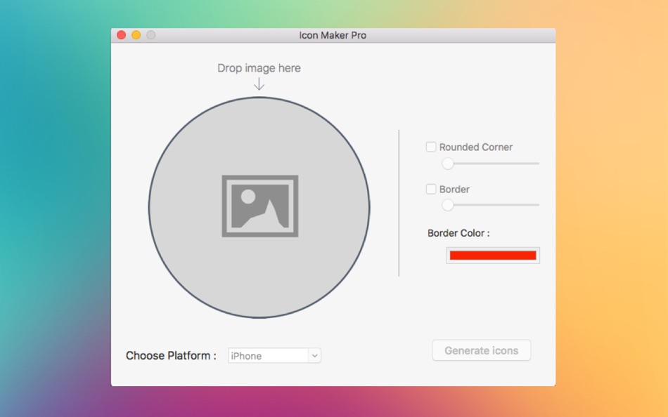 #7. Icon Maker Pro (macOS) 由: CluBees Tech