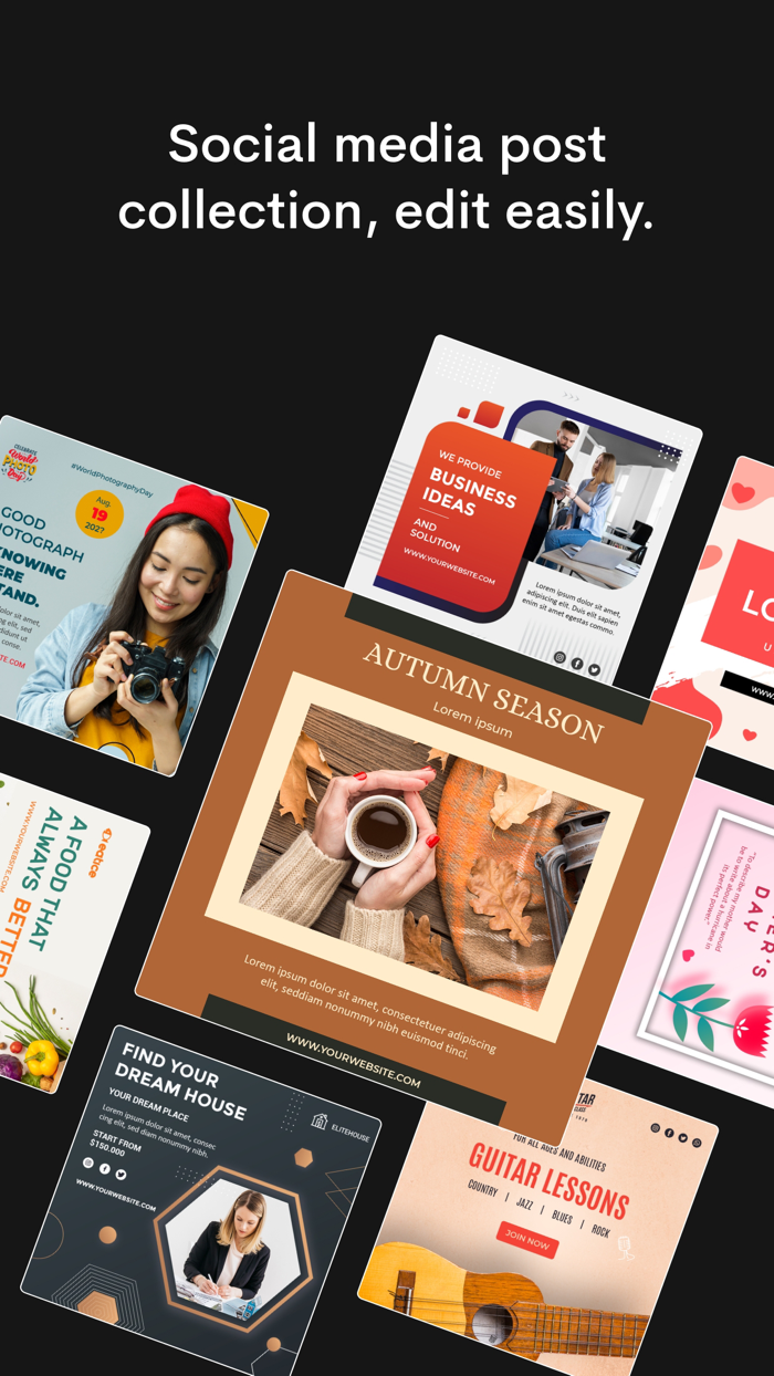 Social Media Post and Ad Maker