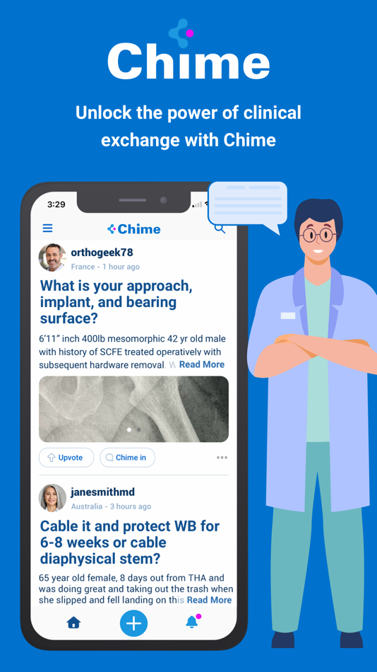 #1. Chime - Clinical Exchange (iOS) 由: Exactech, Inc
