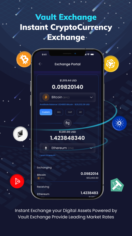 #6. Vault Wallet (iOS) 由: Vault Group