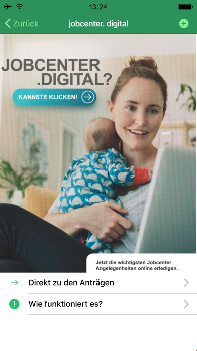 jobcenter ME-aktiv Screenshot