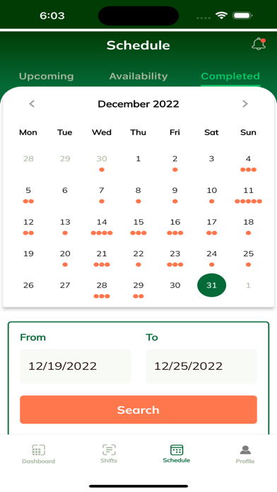 LGB Staffing Screenshot