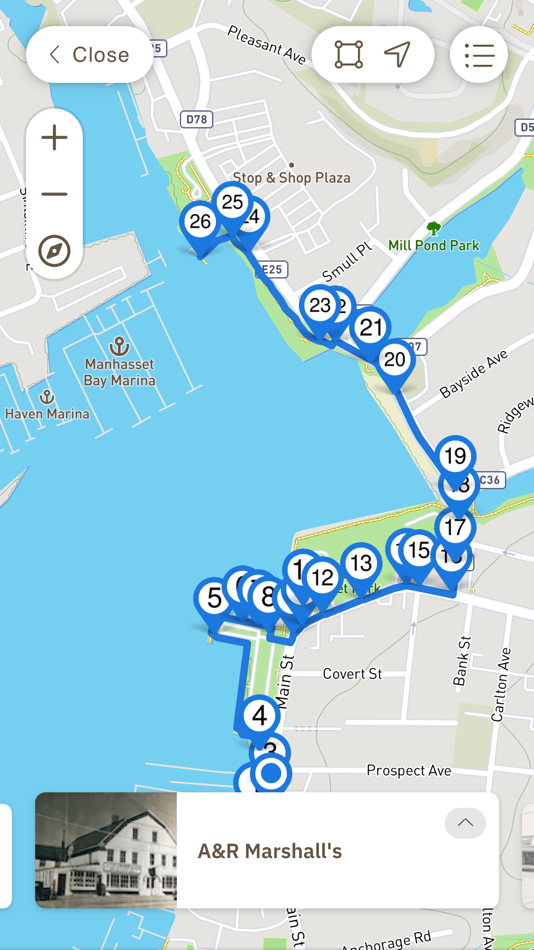 #5. Along Manhasset Bay (iOS) Bởi: Port Washington Public Library