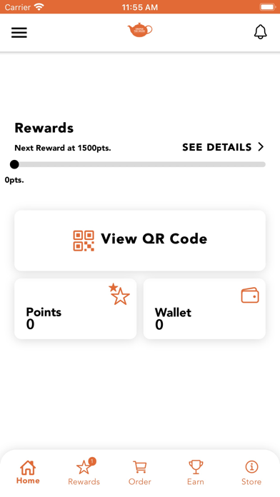 Crepes Tea House Rewards Screenshot