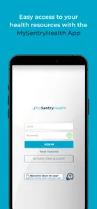 MySentryHealth screenshot #1 for iPhone