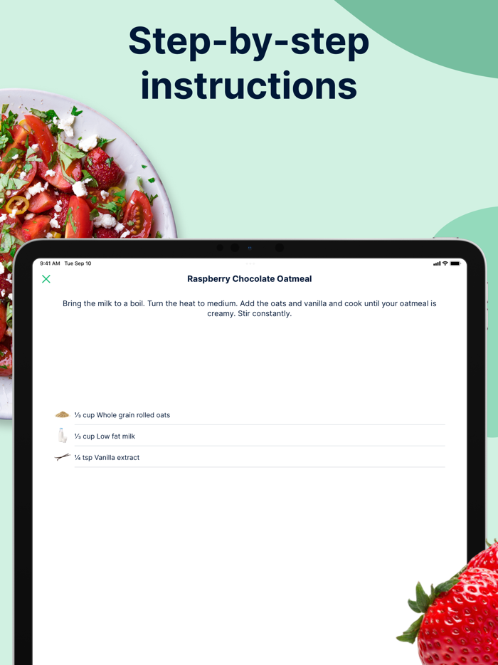feastr Meal Plan and Recipes