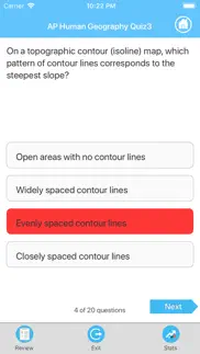 ap human geography quiz iphone screenshot 4