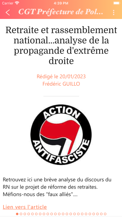 CGT Préfecture de Police Screenshot 2 - AppWisp.com CGT Préfecture de Police Screenshot 2 - AppWisp.com