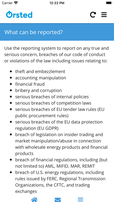 Screenshot #2 pour Orsted Whistleblower Hotline