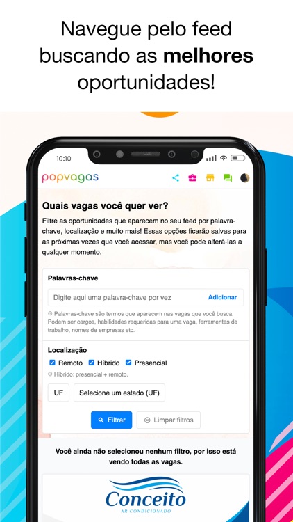 Pop Vagas: Vagas de Trabalho