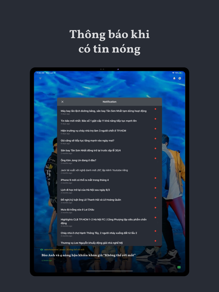 Xu hướng - Đọc báo trên TV